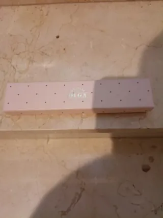 Pulsera plata cristales rosas