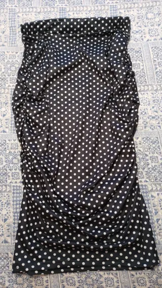 Falda Shein lunares talla L