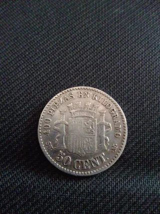 Moneda España 1869