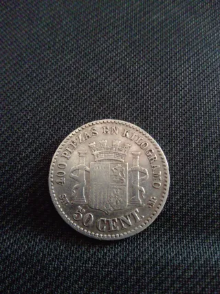 Moneda España 1869