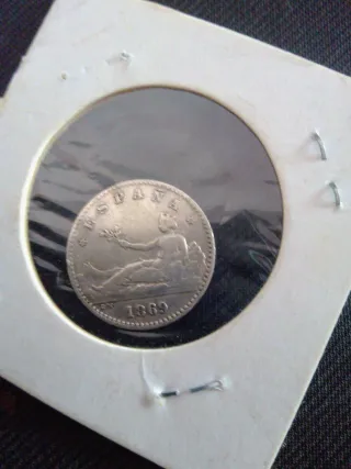 Moneda España 1869