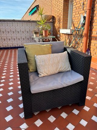 Conjunto terraza