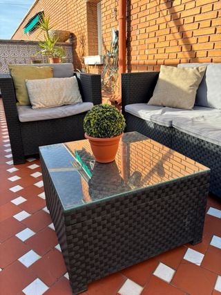 Conjunto terraza