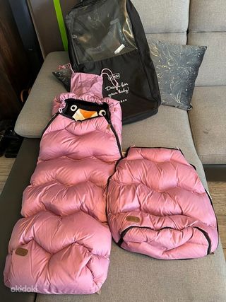 Saco de cochecito Voksi Urban (rosa pálido)