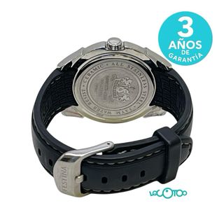Reloj Festina Cuarzo Caucho Negro y Dorado