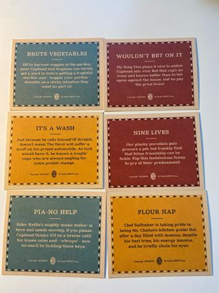 Tarjetas coleccionables Cuphead