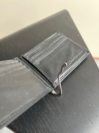 Portafoglio Pelle Calvin Klein Nero