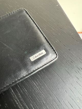 Portafoglio Pelle Calvin Klein Nero