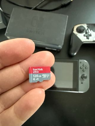 Nintendo Switch Gris original + Accesorios