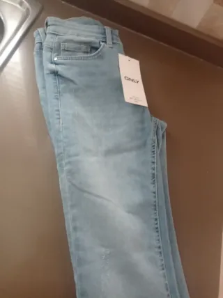 Pantalón vaquero ONLY azul claro XS/34