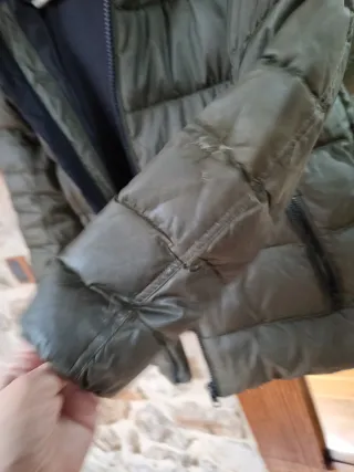 Chaqueta niño plumífero Tommy Hilfiger verde