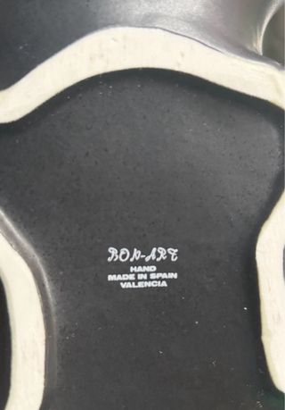 FIGURAS GATOS NEGROS “BON-ARTE”. CERÁMICA ARTESANA