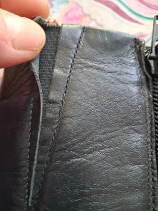 Botas altas piel mujer hechas a mano talla 38