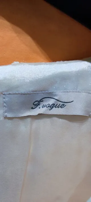 Abito donna tweed pizzo taglia L