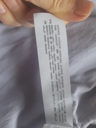 Cazadora Zara gris chico