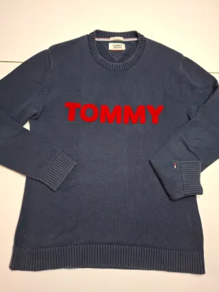 Maglione Tommy Hilfiger Blu Taglia M