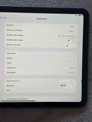 iPad 10ª Gen Azul