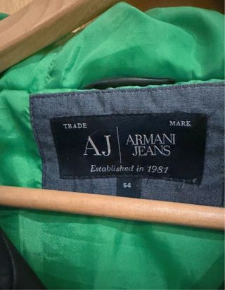 Anorak Armani Jeans Negro