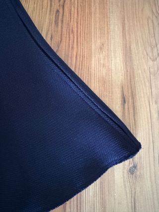 Minifalda azul con vuelo