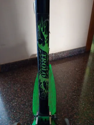 Patinete infantil 3 ruedas verde