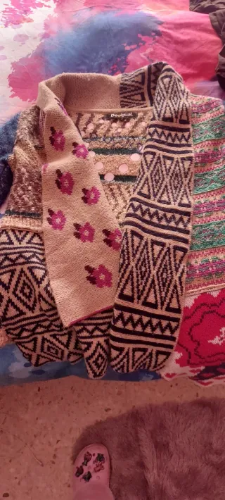 Chaqueta Desigual Talla Única Multicolor