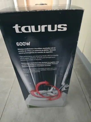 Batidora Taurus Prior Glass 600W 1.5L