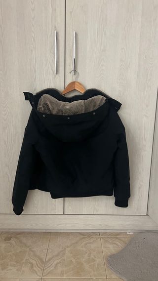 Chaqueta Hollister Negra Talla S