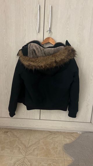 Chaqueta Hollister Negra Talla S