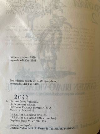 Antología Historia la literatura infantil española