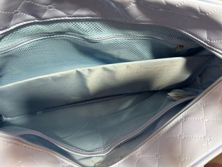 Bolsa Maternidad Mayoral Charol Celeste