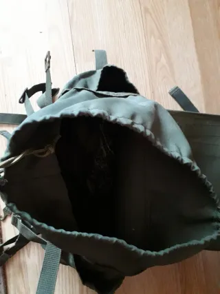 Mochila militar verde