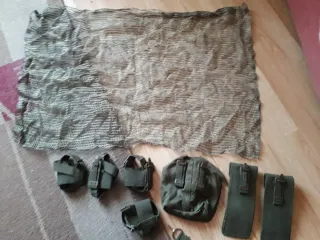 Mochila militar verde