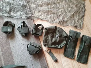 Mochila militar verde