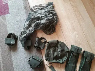 Mochila militar verde