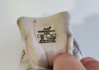 Zapatillas Zara Talla 20