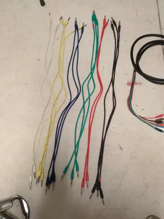 Lote Cables Jack 6.35mm