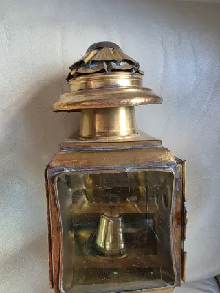 Farol carruaje  caballería antiguo vintage