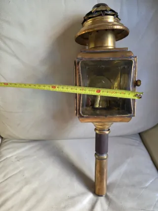 Farol carruaje  caballería antiguo vintage