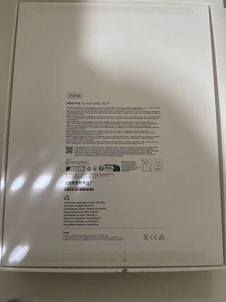 Caja iPad Pro Apple