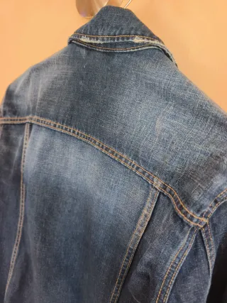 Chaqueta Vaquera Mango Man Azul