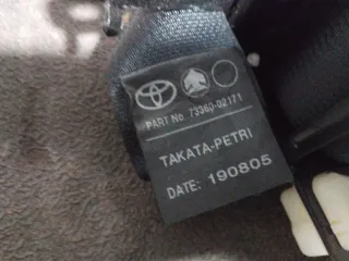 PAREJA Cinturónes seguridad Toyota Corolla