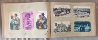 Álbum con más de 200 Postales Antiguas Francia