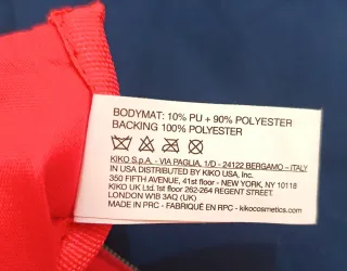 Pochette Kiko rossa