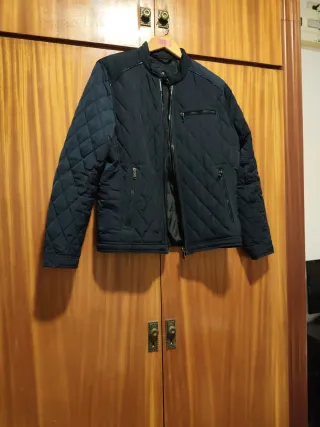 Chaqueta acolchada Zara hombre.