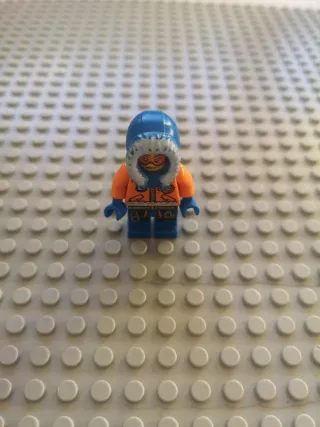 Moto de nieve Lego con figura