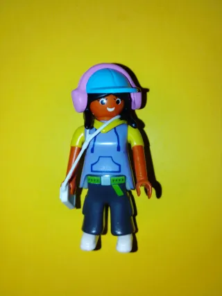 Playmobil figura mujer con auriculares Playmoonuba
