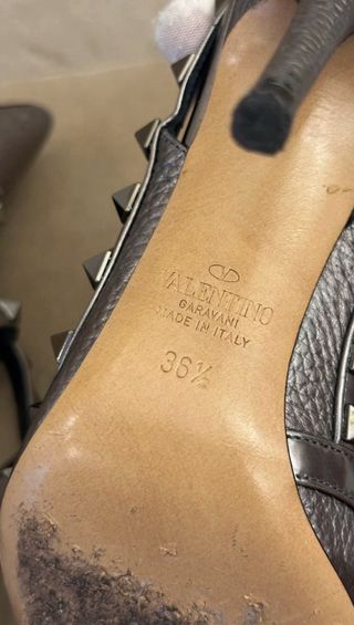 Tacones Valentino Garavani Rockstud Cuero