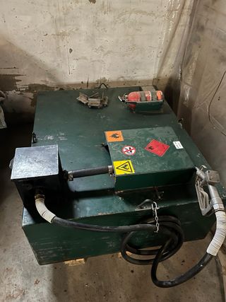 Depósito Gasoil Acero Inox 500L Portátil