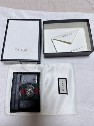 Cartera Gucci Negra con Tigre