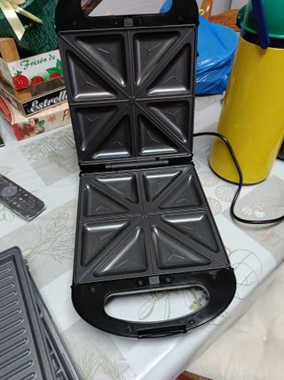 Cecotec Rock'nToast Sandwichera, Gofrera y Grill